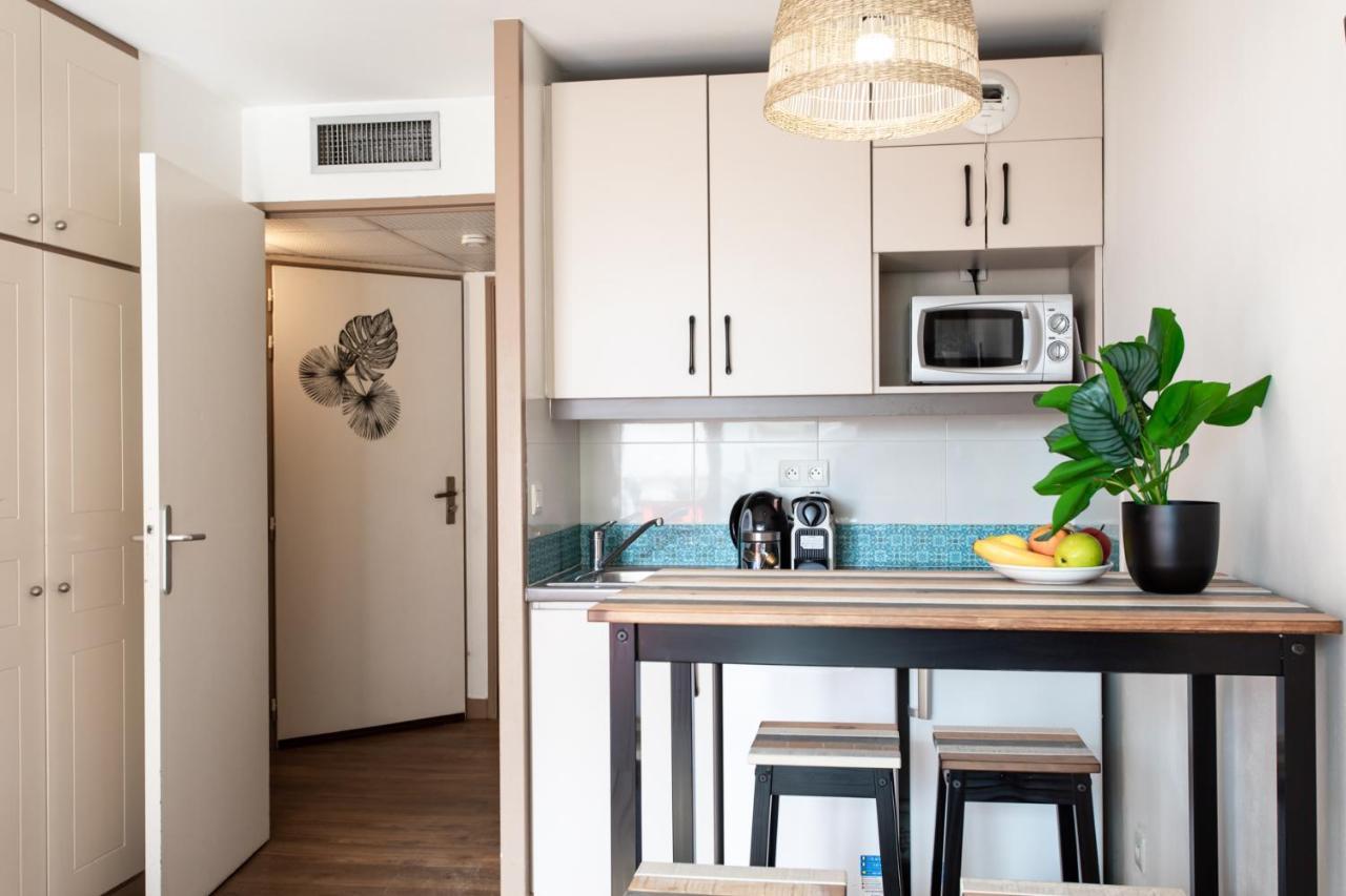 C1 Clemenceau Pool Balcony Bath Ac 2Mins Walk To Sand Beach Cannes Exterior foto