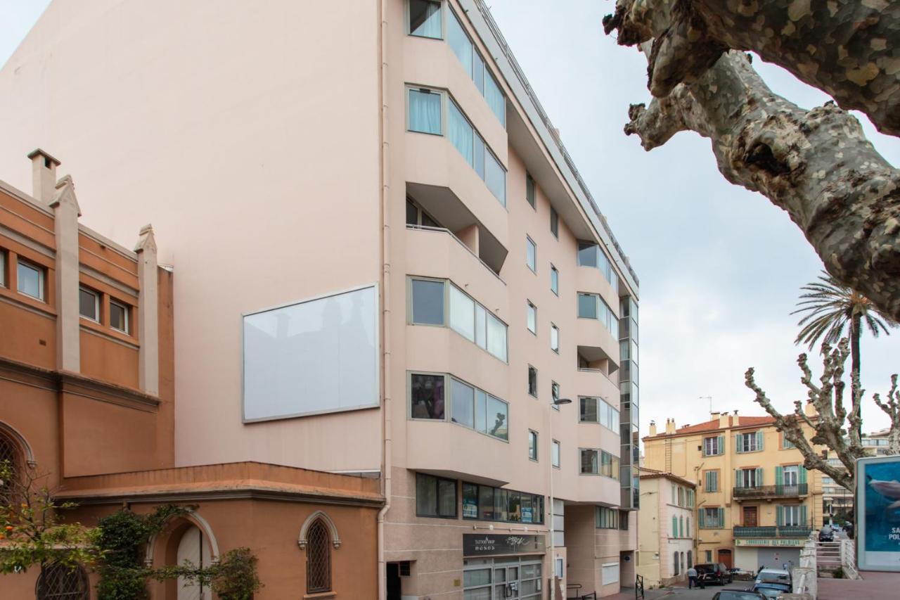 C1 Clemenceau Pool Balcony Bath Ac 2Mins Walk To Sand Beach Cannes Exterior foto